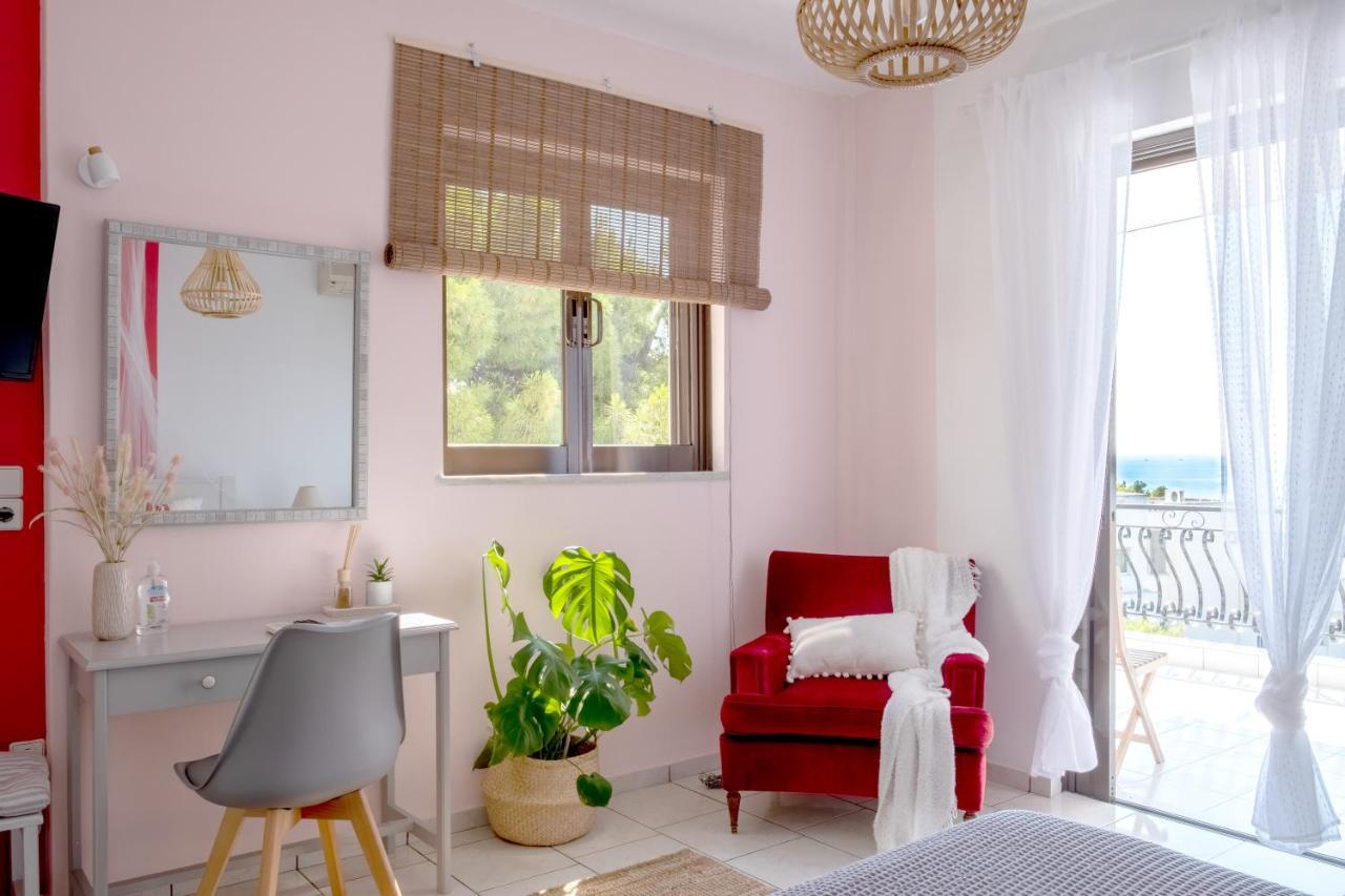 Pefkides Aegina Boutique Apartments Agia Marina  Ngoại thất bức ảnh